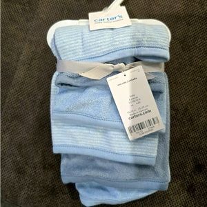 Carter’s Blue 6 piece burp/washcloths